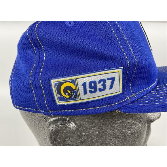 Youth New Era Los Angeles Rams 1937 coaches Sidelines 9fifty Hat Cap SnapBack - Picture 3 of 13
